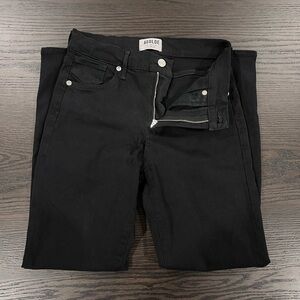 Agolde “Filter Free” Black Skinny Denim Jeans Size 26
